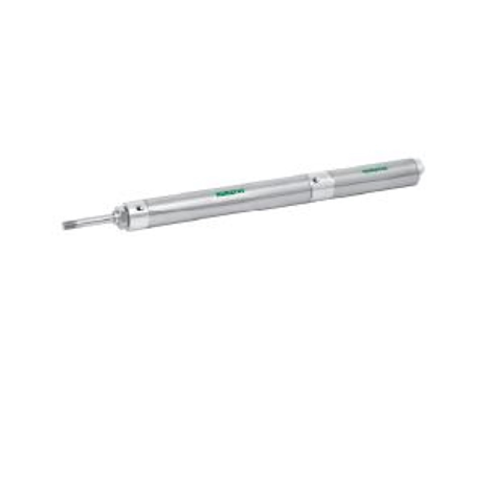 1062D1-05I-02I-12 NUMATICS/AVENTICS ROUND LINE MULTI-POSITION CYLINDER M SERIES 1 1/16" BORE FRONT 5 1/2" BACK 2 1/2" STROKE, NOSE MNT, MAGNETS